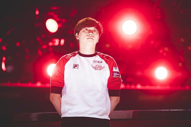 前SKT三冠王打野Bengi正式退伍。 圖：翻攝自 LoL Esports Photos flickr