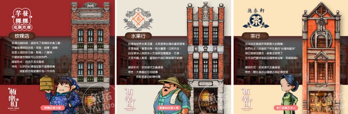 魚拓對當時的日本新興建築細節曾進行深度考察，才能刻劃出如此栩栩如生的遊戲畫面。 圖：創夢市集/提供