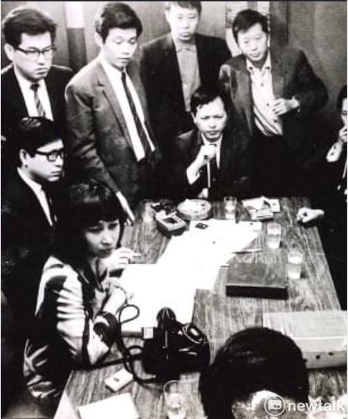 不少海外留學生因國民黨的高壓，最後變成堅定台獨運動菁英，當時他們被國民黨列為黑名單無法返國。 圖：林昀真/翻攝
