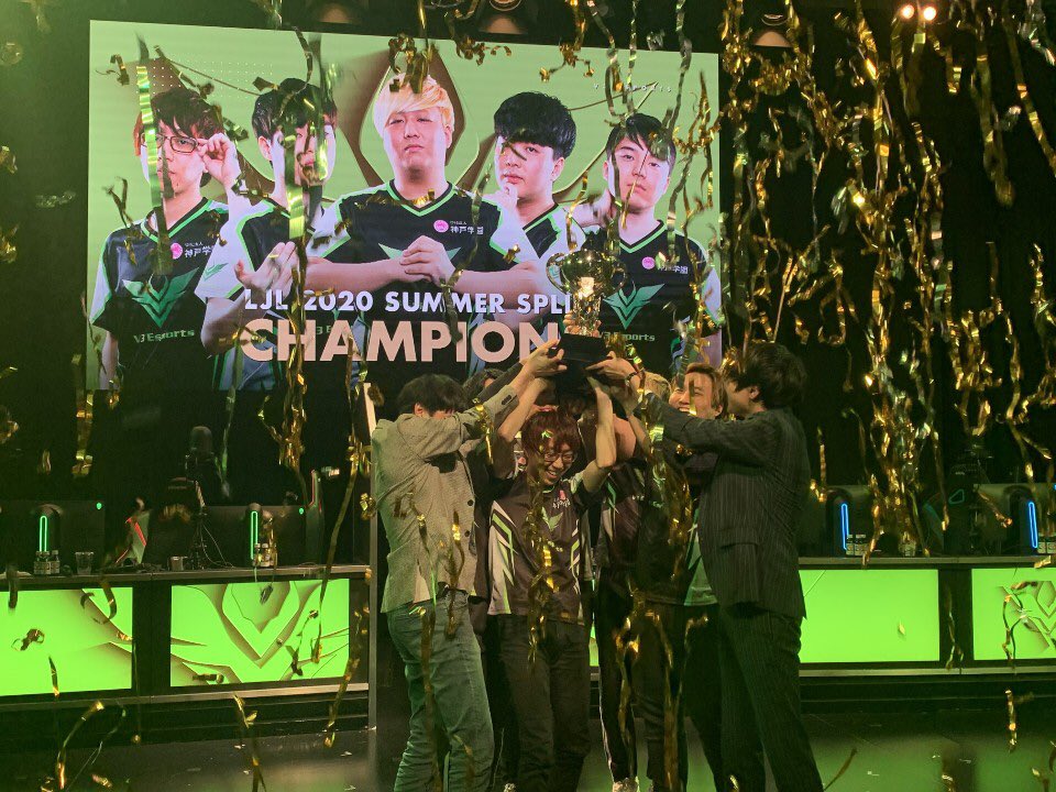 《英雄聯盟》日本 LJL 賽區將由V3 Esports（V3）出征世界賽 圖：翻攝自 V3 官方推特