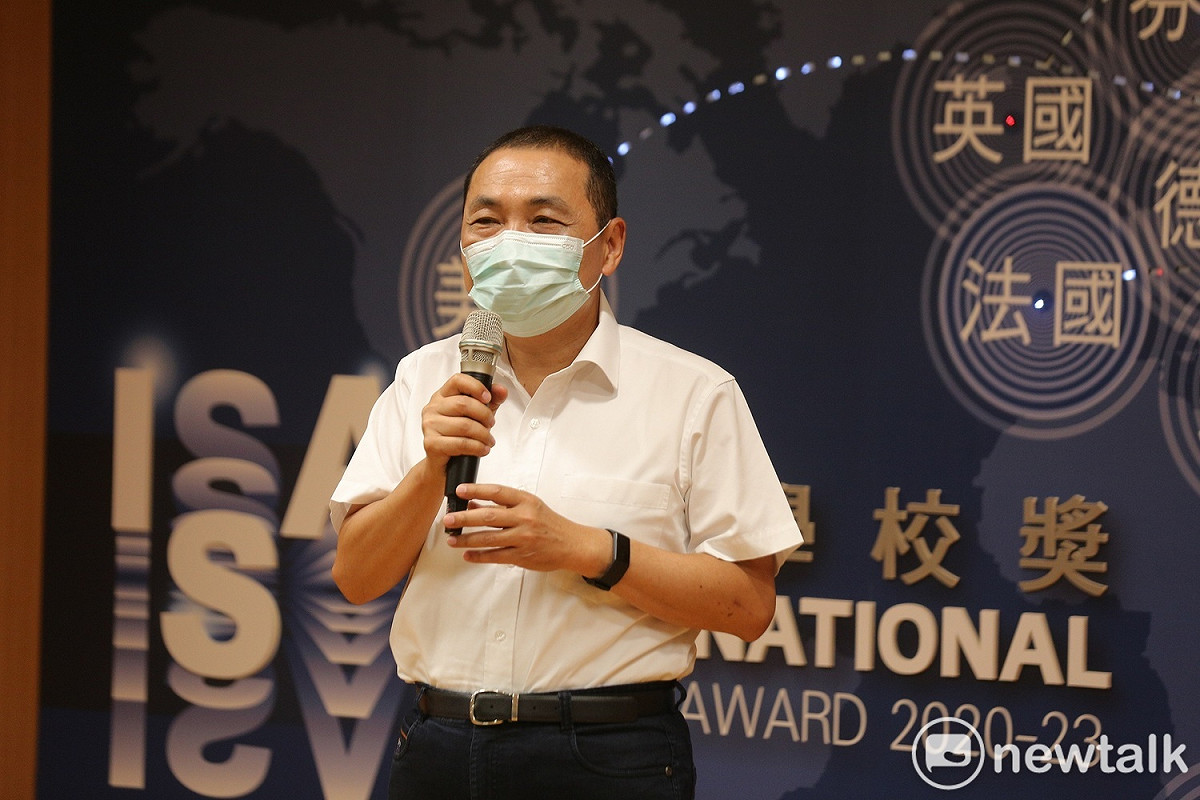 侯友宜說，既然中央決定開放美豬，中央就應該和地方一起承擔守住國民的健康。 圖：林昀真/攝