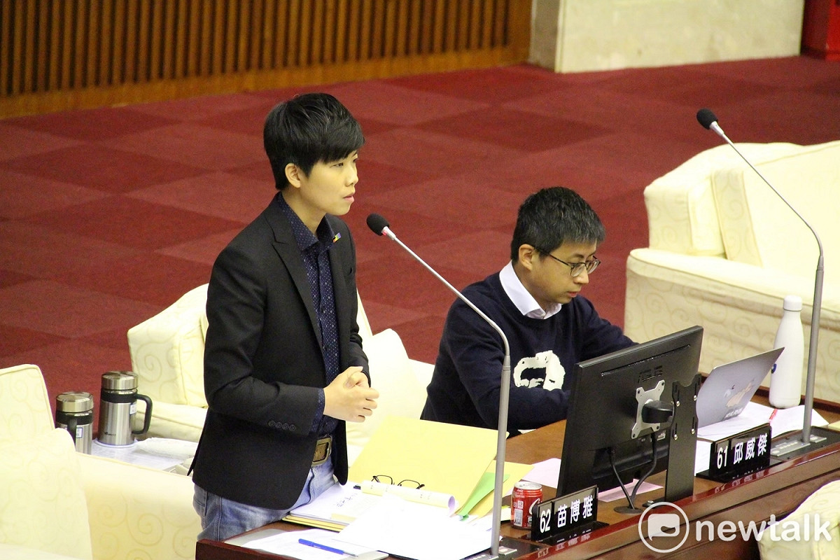 社民黨台北市議員苗博雅。 圖：苗博雅辦公室 / 提供（資料照）