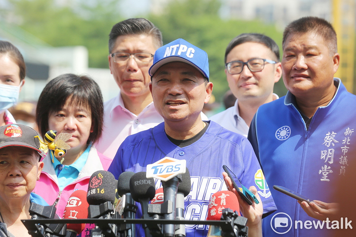 侯友宜表示，只要有心為國家、為人民做事，機會有很多，人民一定看得到。 圖：林昀真/攝