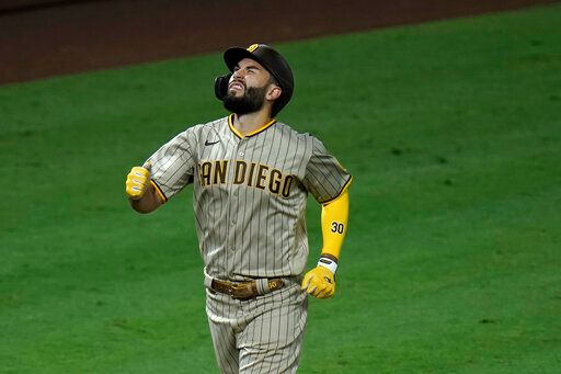教士隊Eric Hosmer。 圖：美聯社／達志影像