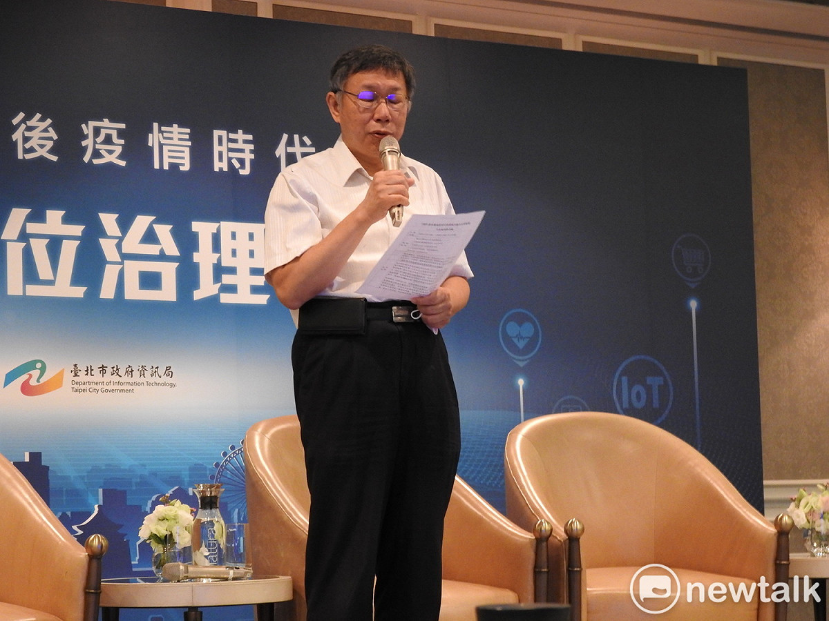台北市長柯文哲。 圖：周煊惠 ／攝