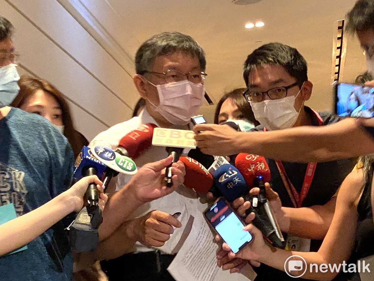 台北市長柯文哲。 圖：周煊惠 ／攝(資料照)