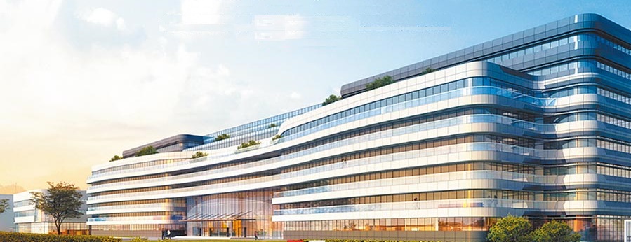 中國半導體業明日之星武漢弘芯被踢爆工廠已經停工，中媒斥為「中國半導體史上最大騙局」。 圖：翻攝武漢弘芯官網