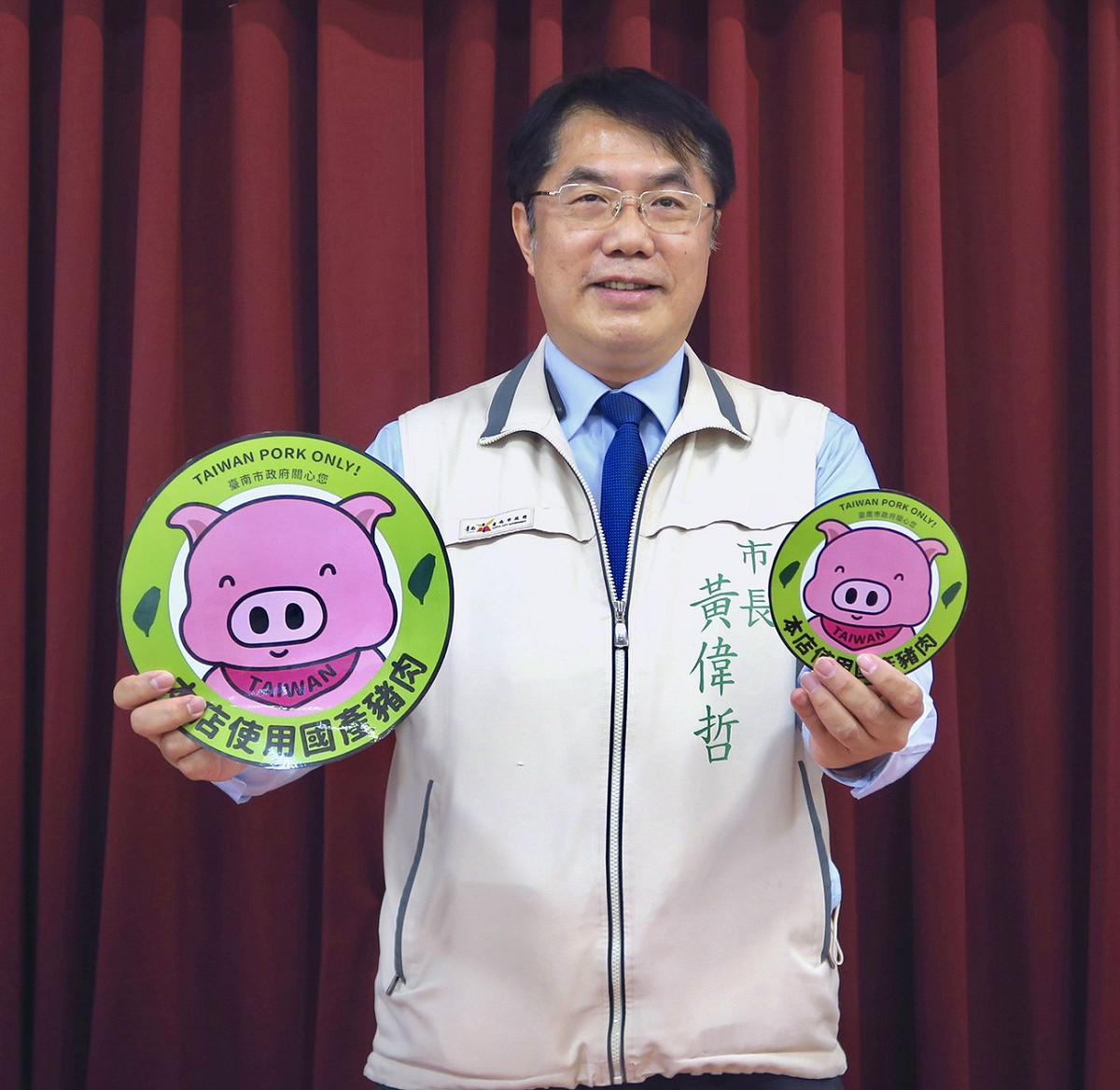 對於天下雜誌民調結果，黃偉哲認為施政讓民眾有感，讓市民對自己的城市更有自信，比民調數字波動更重要。 圖：黃博郎／攝