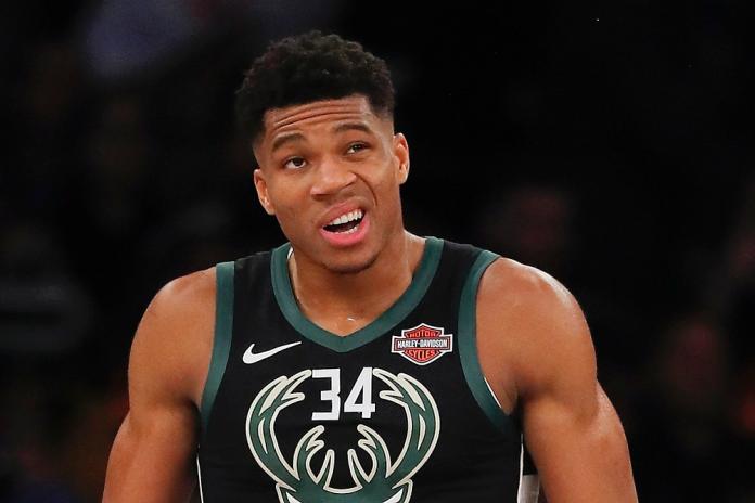 「字母哥」Giannis Antetokounmpo。 圖／美聯社／達志影像
