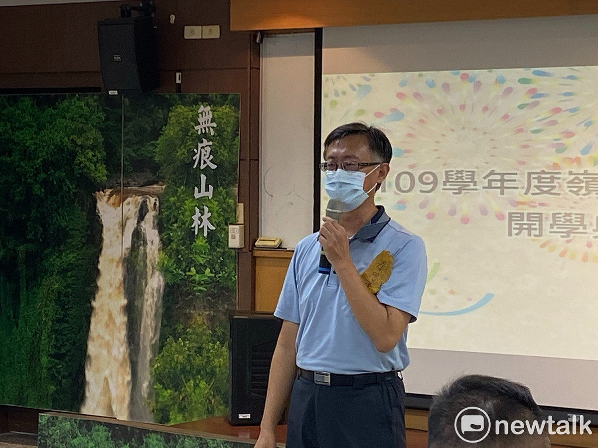 南投林管處秦思原秘書會傳達「無痕山林」的7項準則。 唐復年/攝