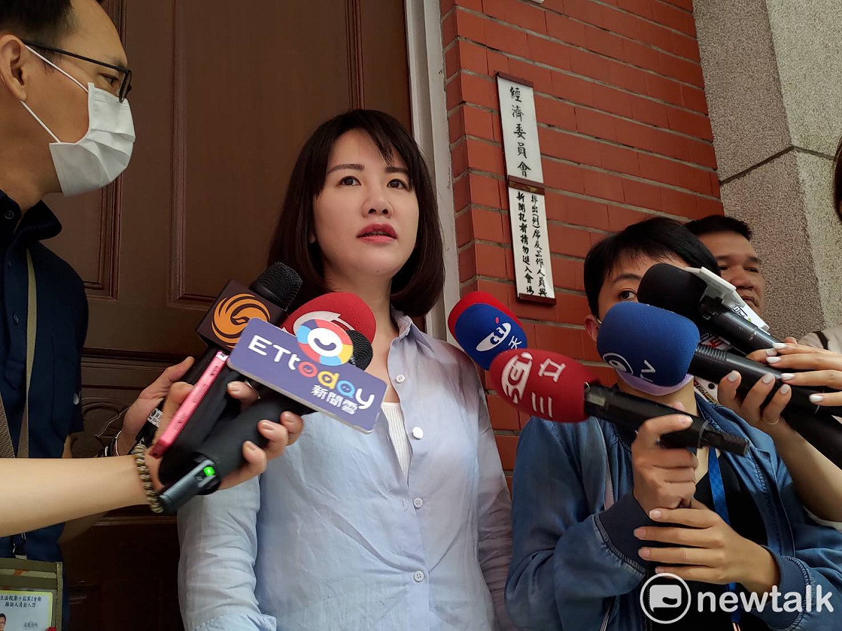 國民黨立委謝衣鳳。 圖：黃建豪/攝