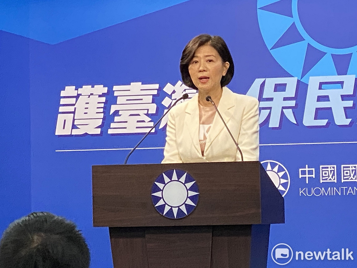國民黨文傳會主委王育敏。 圖：周煊惠 ／攝