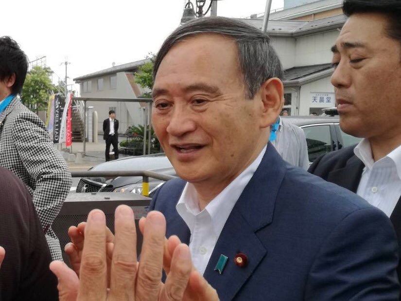 日本新任首相菅義偉。 圖：取自菅義偉臉書