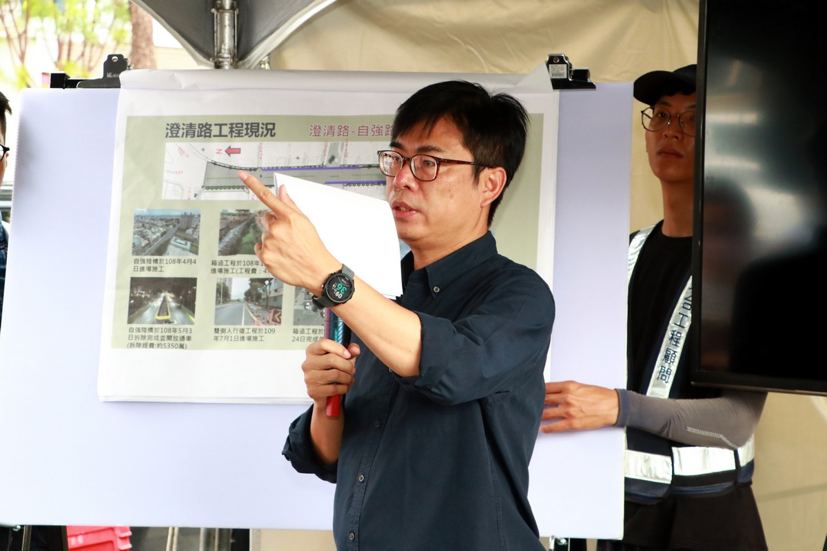 陳其邁今針對丁允恭公私不分認為非常不恰當也不妥切。 圖：高雄市政府/提供