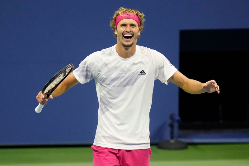 德國網球好手Alexander Zverev。 圖／美聯社／達志影像
