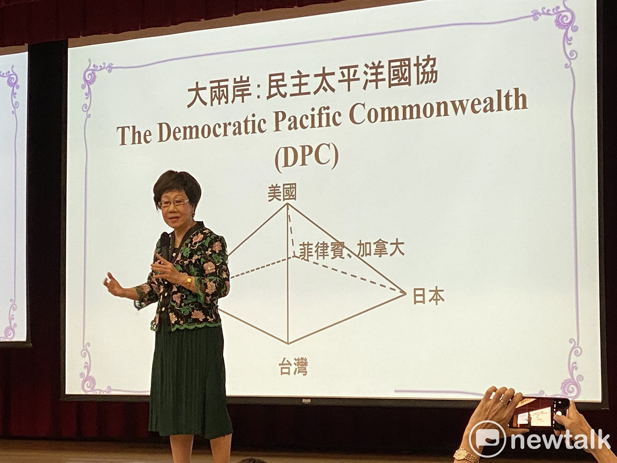 前總統呂秀蓮。 圖：周煊惠 ／攝（資料照片）