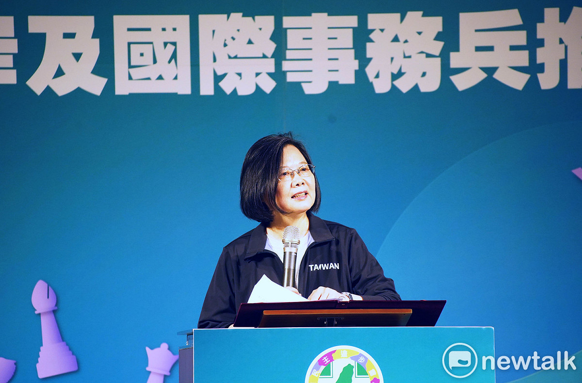 民進黨主席蔡英文（資料照片） 圖：林昀真／攝