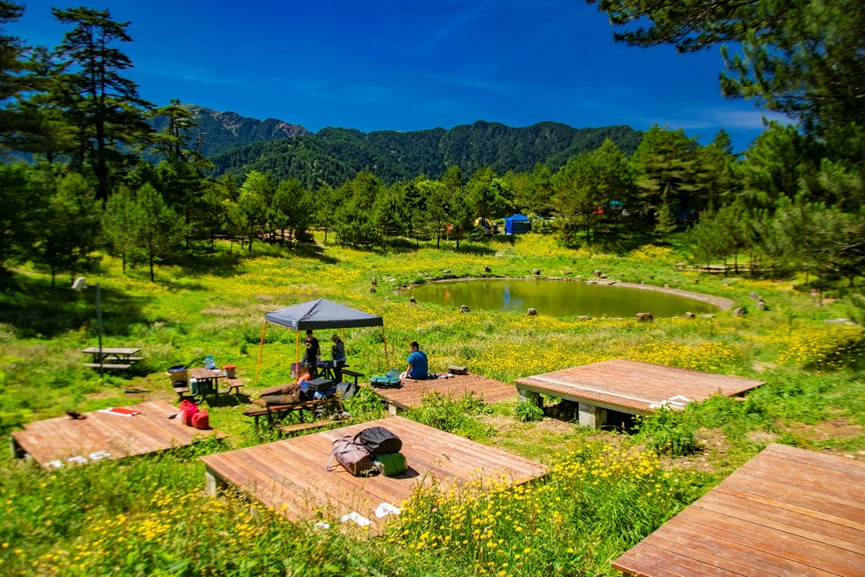 台中觀旅局提醒，務必選擇合法露營地進行露營活動。 圖：台中觀旅局／提供