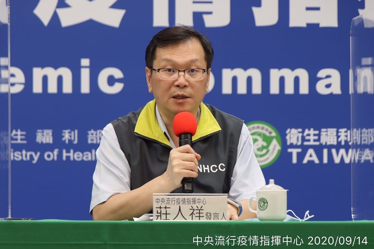 中央疫情指揮中心發言人莊人祥。（資料照） 圖：中央流行疫情指揮中心/提供