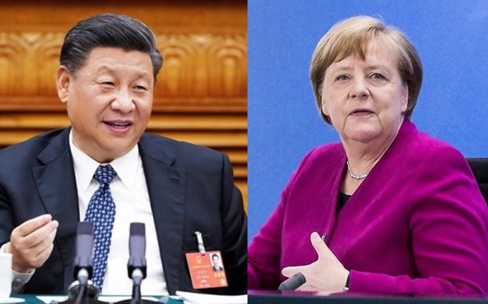 要求進新疆調查遭中共反批雙標 梅克爾:良好誠實、開誠布公的交流