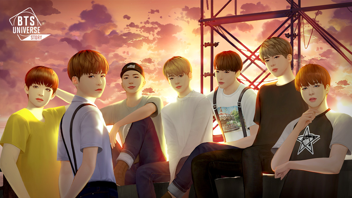 網石公司今(15)日釋出《BTS Universe Story》全新預告片 圖：Netmarble/提供