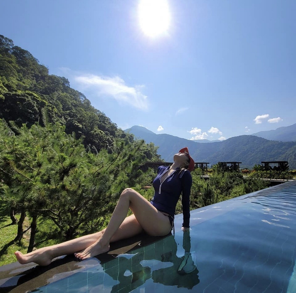 蔡依林今天40歲生日，她與家人到南投景點度假慶祝。 圖：翻攝Instagram