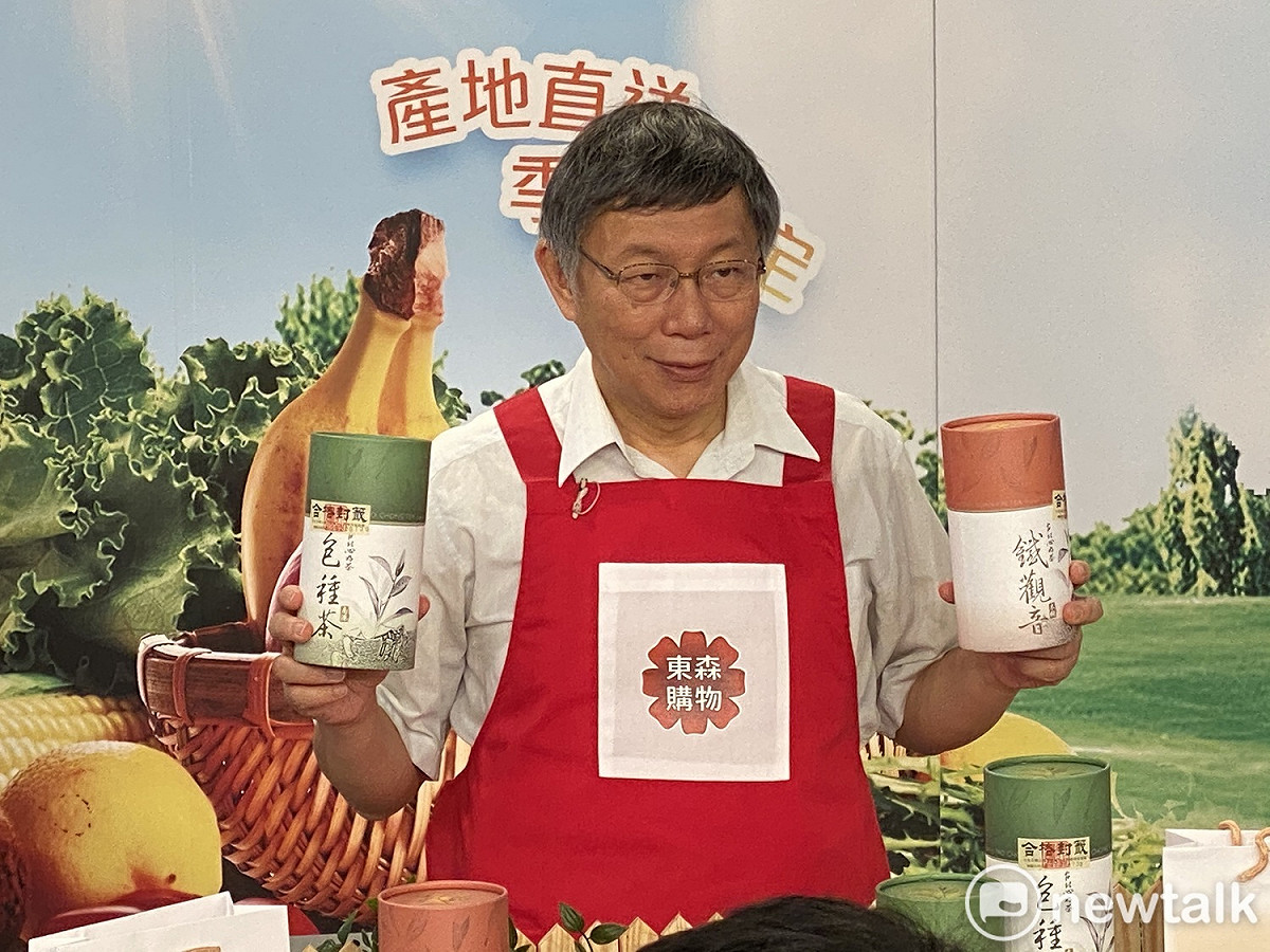 台北市長柯文哲。 圖：周煊惠／攝