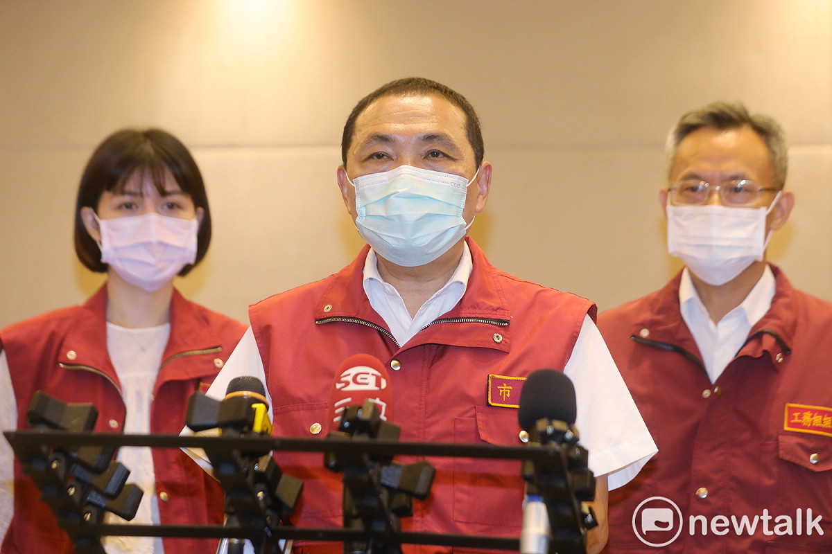 侯友宜表示，把新北市政做好，讓新北市民安居樂業，是他現在心裡最想做的事。 圖：林昀真／攝