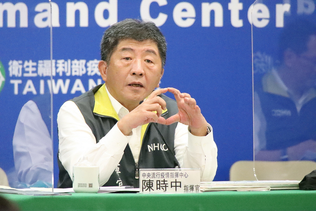 針對民進黨市議員為陳時中隔空對罵一事，陳時中回覆：大家不要為了我爭吵。 圖：中央流行疫情指揮中心/提供