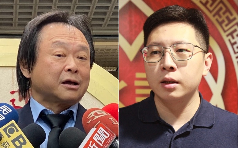民進黨台北市議員王世堅、民進黨桃園市議員王浩宇。 圖：新頭殼合成