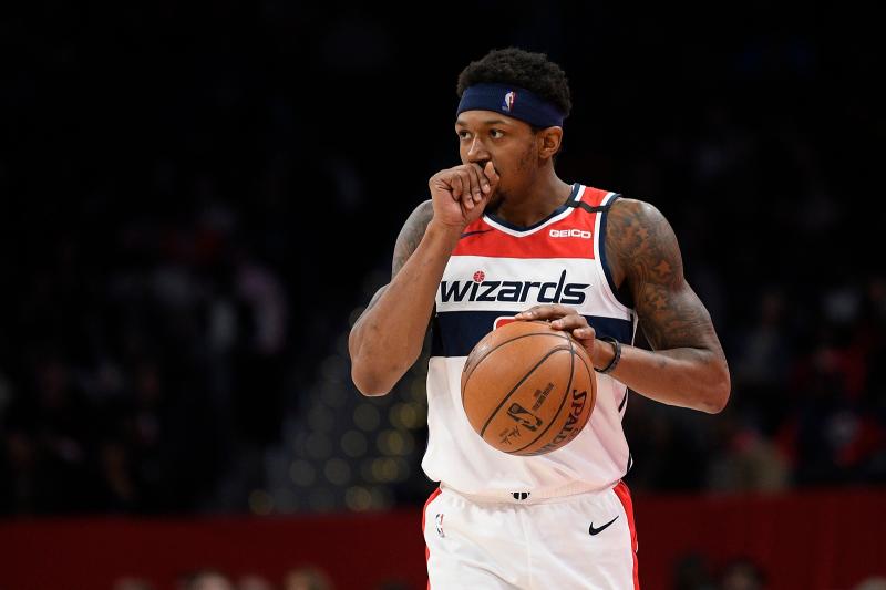 巫師球星Bradley Beal。 圖／美聯社／達志影像