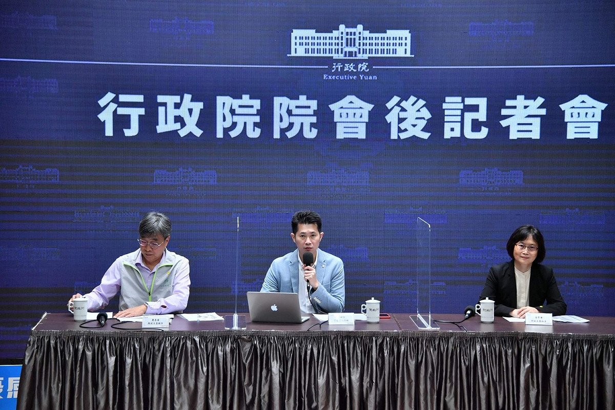 0917行政院會後記者會。 圖：行政院提供