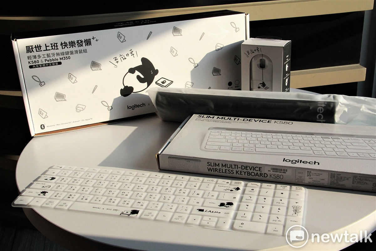 這個禮拜的《電競潮開箱》為大家帶來Logitech x 馬來貘 限量聯名禮盒 圖：蔡幸秀/攝