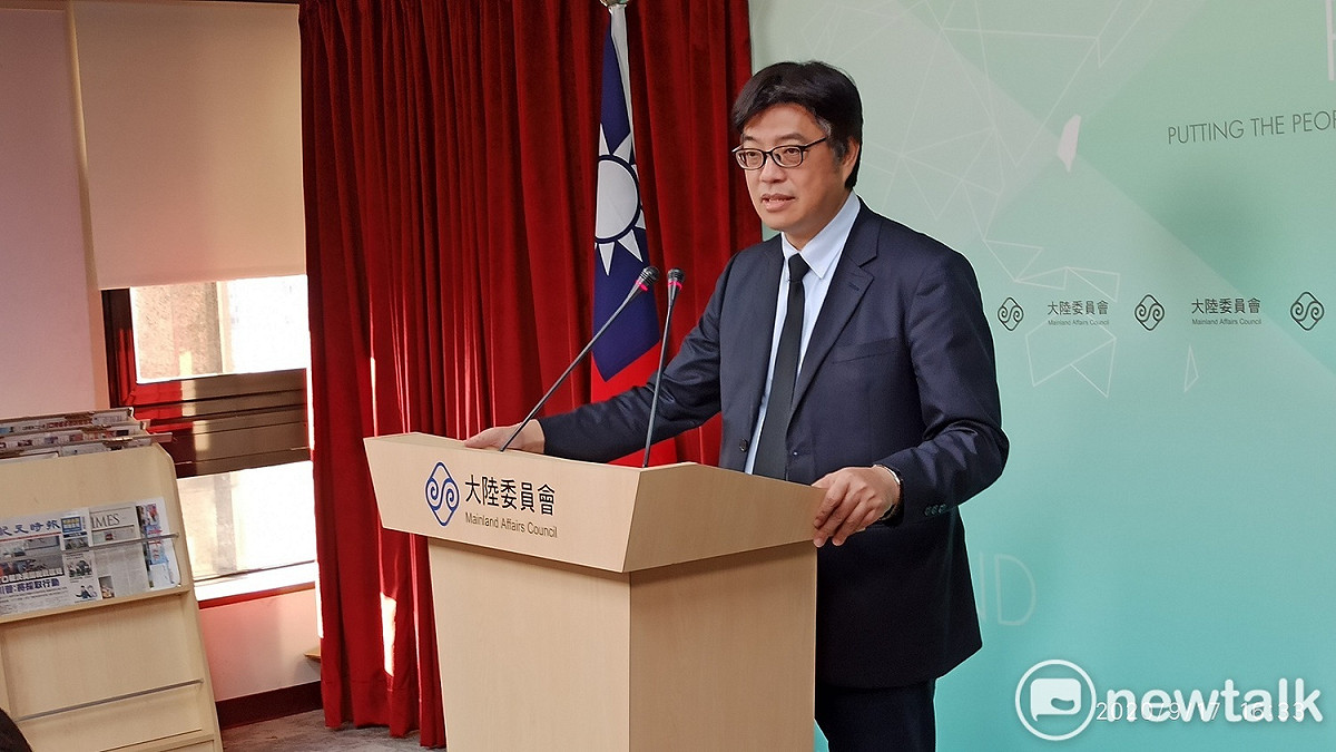 陸委會副主委兼發言人邱垂正。 圖：謝莉慧/攝（資料照片）
