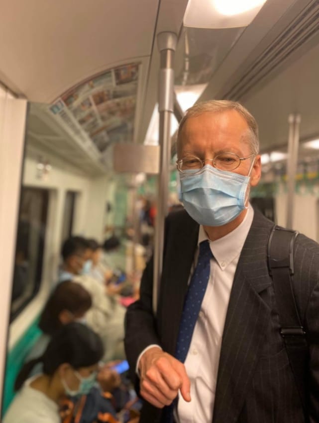 美國在台協會（AIT）處長酈英傑。 圖 : 翻攝自美國在台協會 AIT 臉書