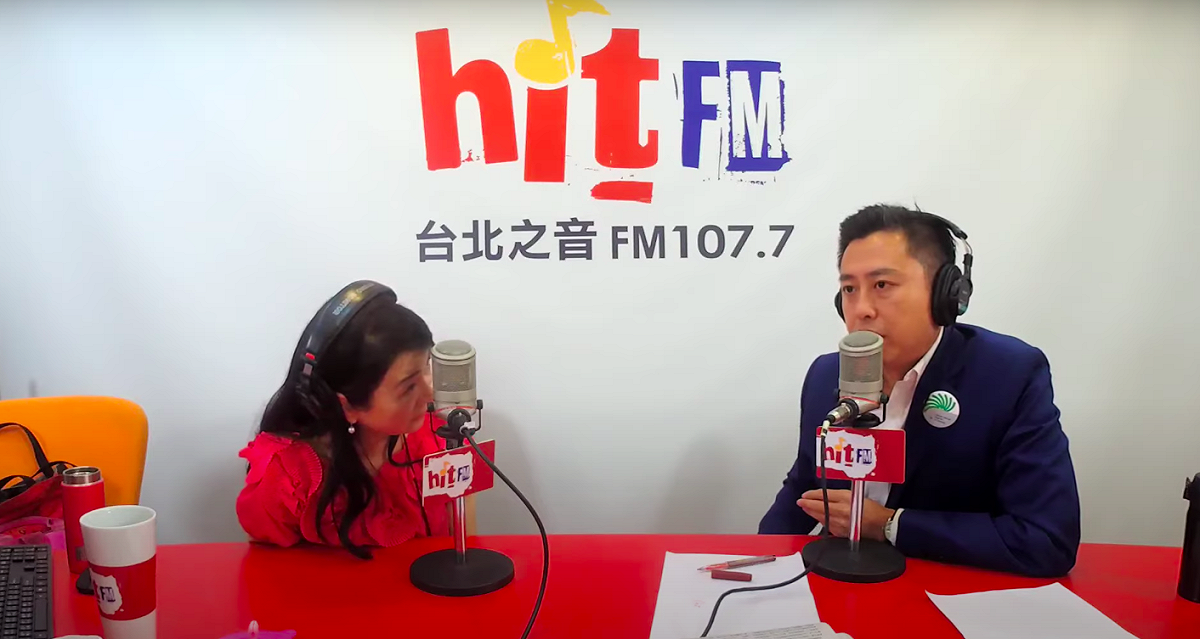 林智堅表示卸任後希望能先休息一陣子，回家陪小孩。 圖：截自HitFm《周玉蔻嗆新聞》