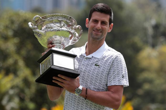 塞爾維亞球王Novak Djokovic 。 圖／美聯社／達志影像