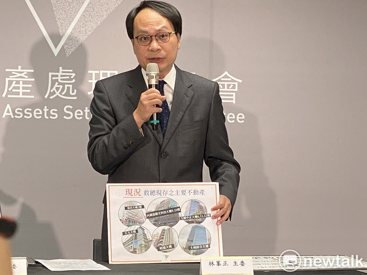 黨產會主委林峯正。 圖：周煊惠 ／攝（資料照片）