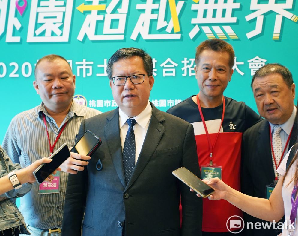 鄭文燦說，台灣希望追求區域的和平，問題都是來自於北京單方面的挑釁。 圖：林昀真／攝