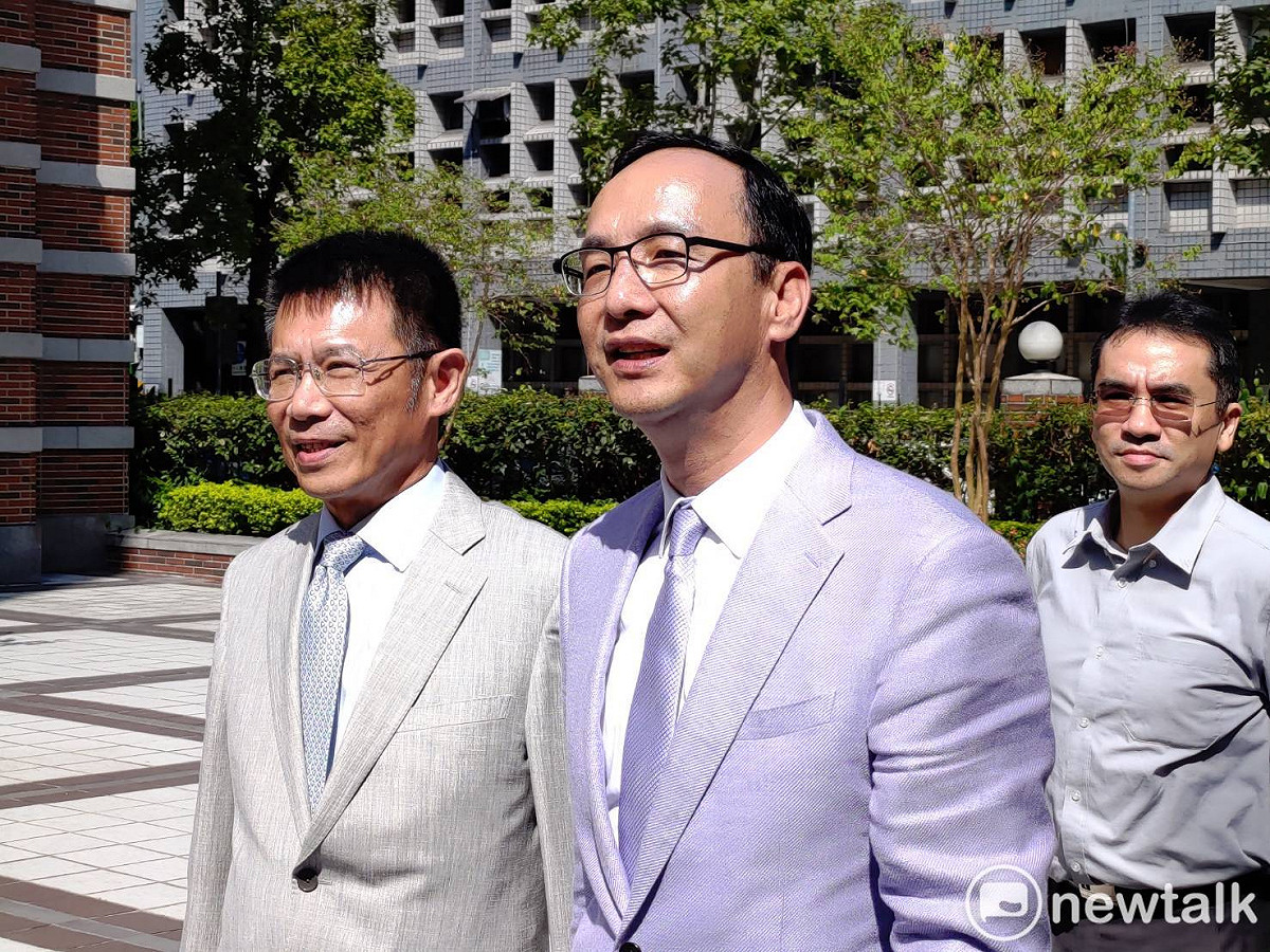 國民黨前主席朱立倫。 圖：黃建豪/攝（資料照）