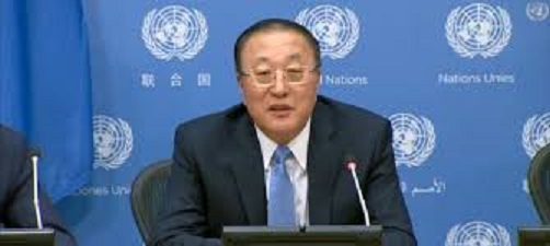 中國駐聯合國大使張軍。 圖 : 翻攝自news.un.org