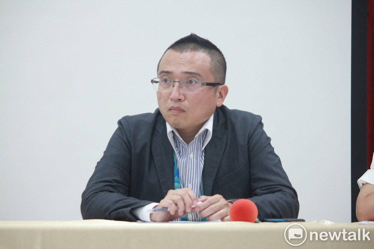 民眾黨總統參選人柯文哲競辦主任周榆修。 圖：周煊惠 ／攝（資料照）