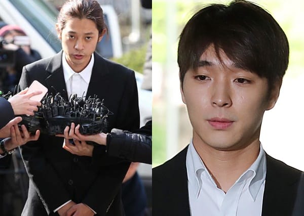南韓歌手鄭俊英（圖左）和FTISLAND前隊長崔鍾訓（圖右）集體性侵案最終判決出爐，各被判刑5年及2年半有期徒刑。 圖：翻攝自韓網