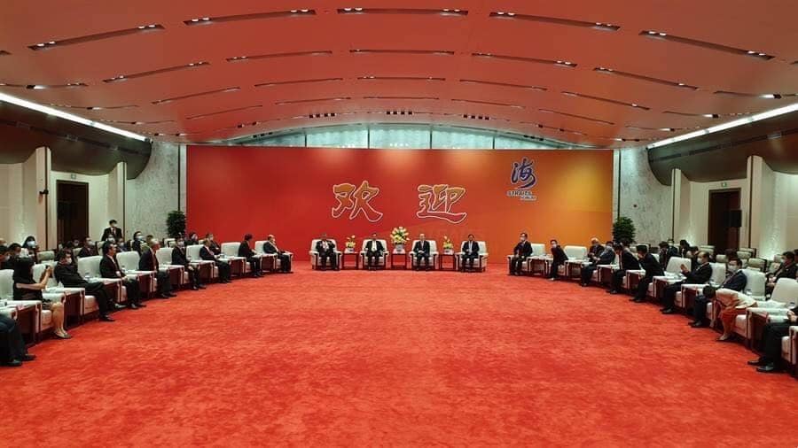 中共海峽論壇歡迎台灣政黨代表蒞臨 圖:擷取自臉書