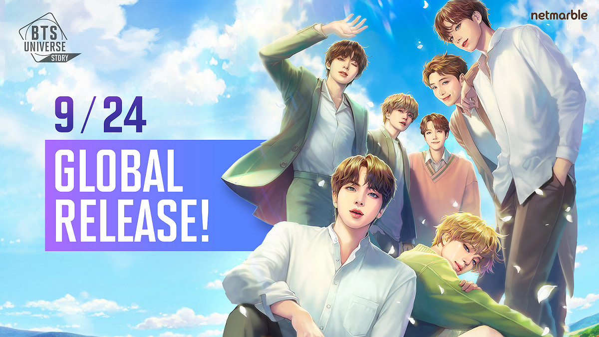 《BTS Universe Story》今（24）日正式在全球App Store和Google Play平台上推出 圖：Netmarble/提供