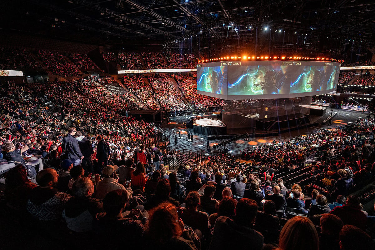 《英雄聯盟》世界大賽將於明（25）日在中國上海開打 圖：翻攝自 LoL Esports Photo Flickr