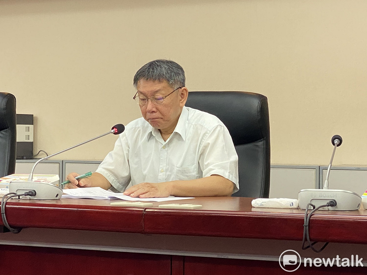 台北市長柯文哲。 圖：周煊惠 ／攝（資料照）