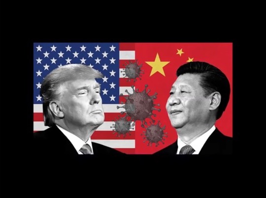 中美兩國多次就武漢肺炎疫情槓上。 圖：新頭殼合成
