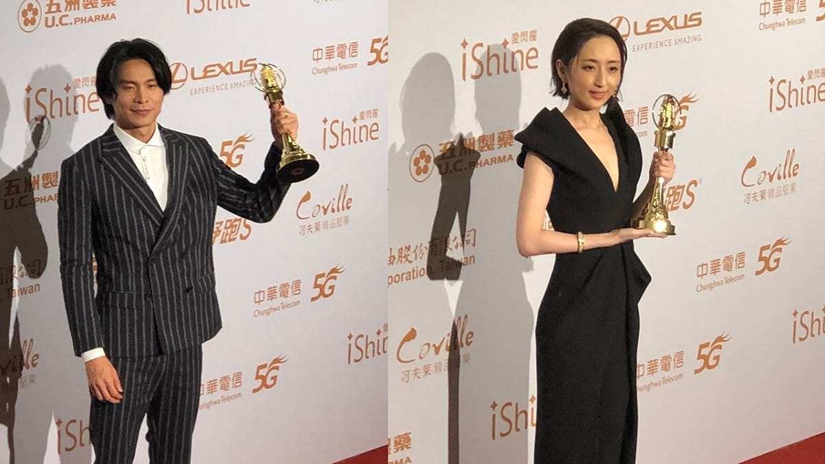 戲劇類評審召集人陳世杰表示，影帝姚淳耀(左)與影后柯佳嬿(右)都是在最後一輪評審投票時，險些多一票勝出。 圖：楊瑾錚/攝
