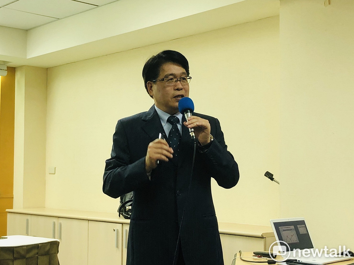 財團法人台灣民意基金會董事長游盈隆。 圖：謝莉慧/攝